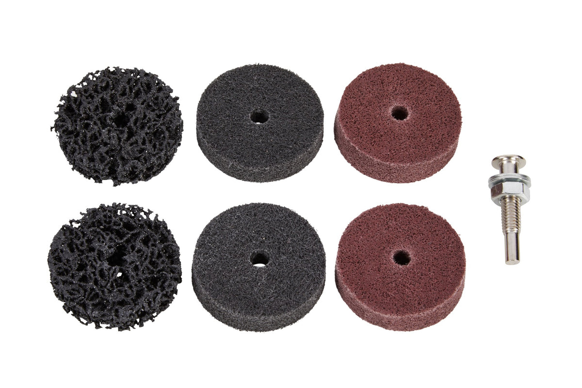 Blue Spot Tools 7Pce 2" Grinding And Stripping Wheel Set