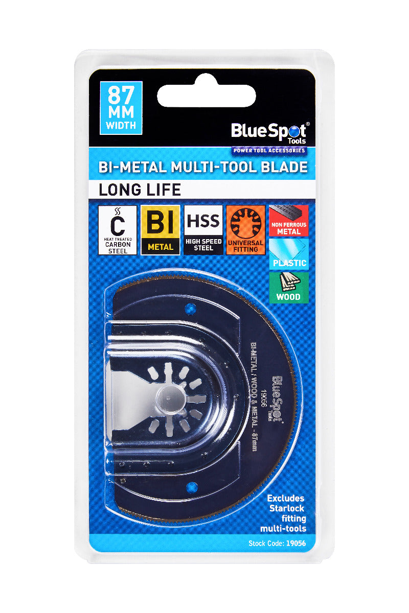 Blue Spot Tools 87MM Multi Tool Blade