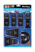 Blue Spot Tools 7 PCE Multi-Tool Blade Set