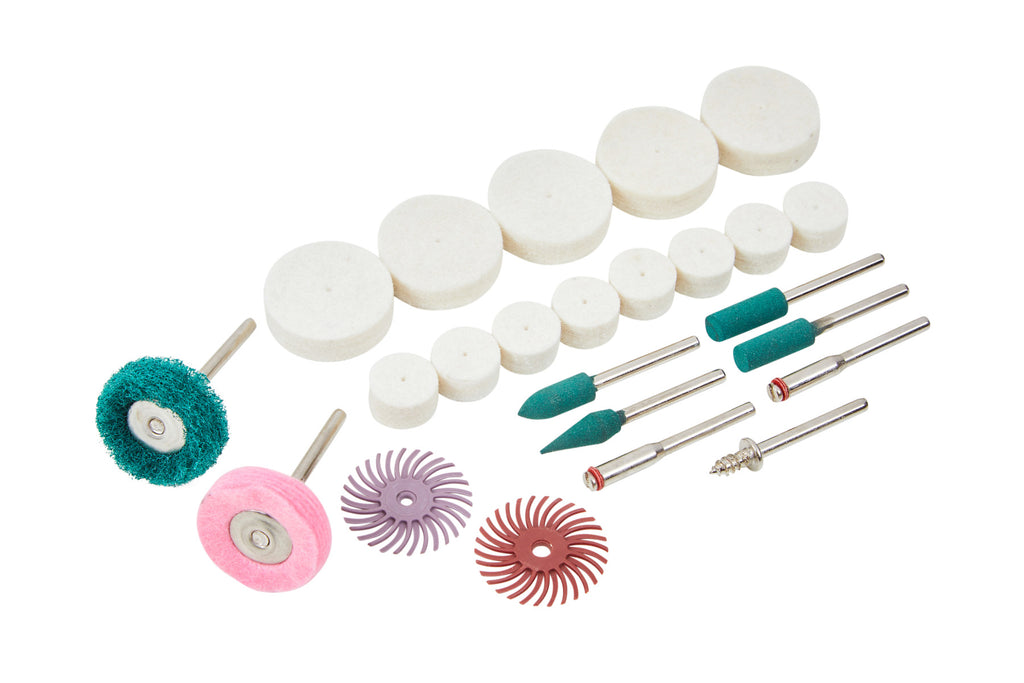 Blue Spot Tools 24 PCE Polishing & Grinding Rotary Tool Accessory Set