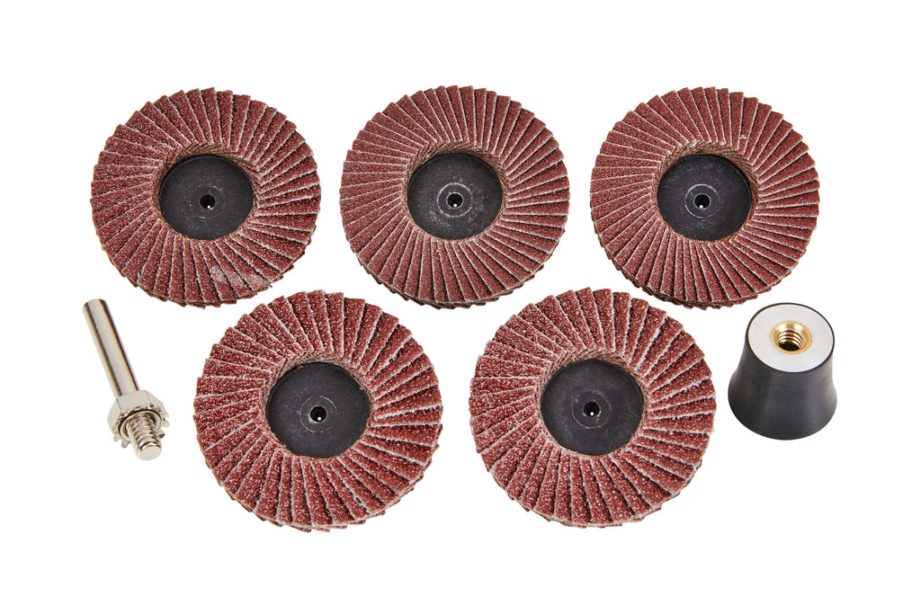 Blue Spot Tools 6 PCE 50mm (2") Aluminium Oxide Sanding Discs