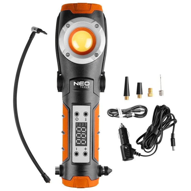 NEO TOOLS Battery lamp 800 lm with compressor — 99-130
