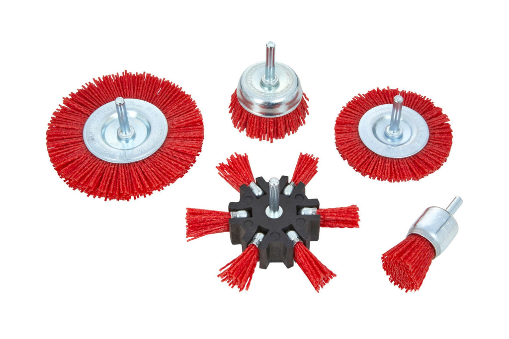 Blue Spot Tools 5 PCE Nylon Abrasive Brush Set