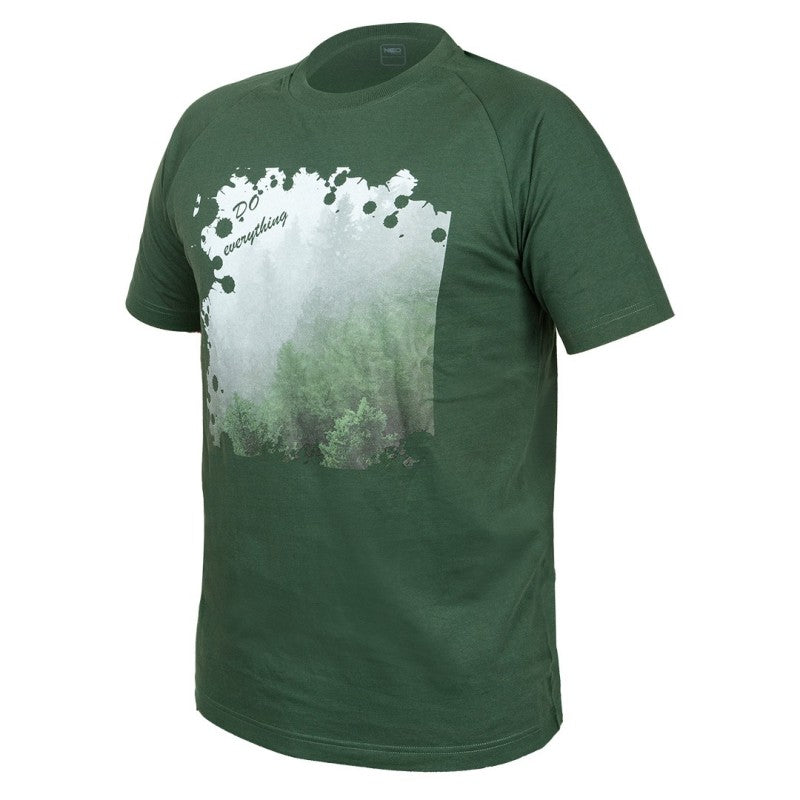 NEO TOOLS OUTDOOR T-shirt, forest, size XXXL — 81-644-XXXL