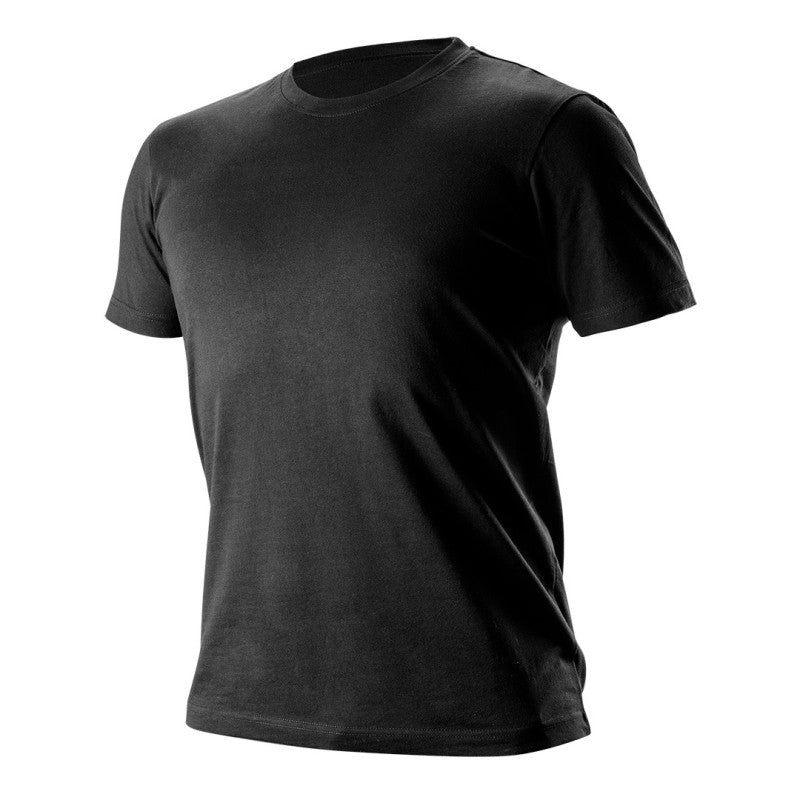 NEO TOOLS T-shirt, black, size M, CE — 81-610-M