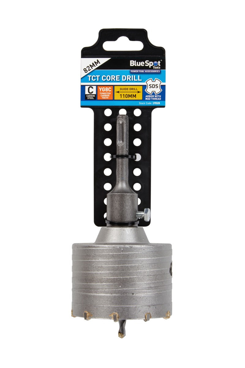 Blue Spot Tools TCT Core Drill 82MM