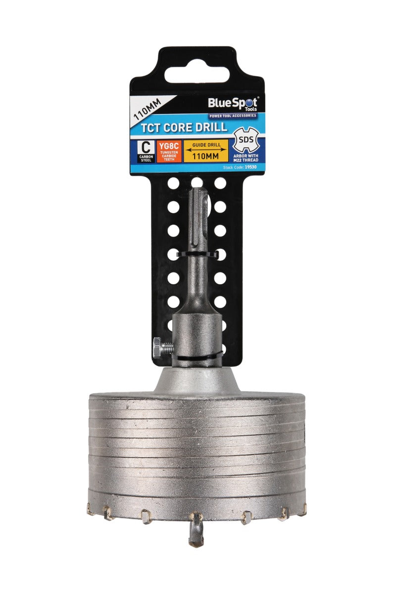 Blue Spot Tools TCT Core Drill 110MM