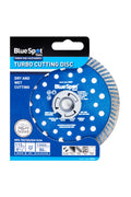 Blue Spot Tools 115mm (4 Â½â€) Turbo Cutting Disc