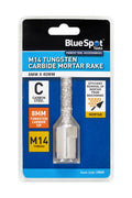 Blue Spot Tools M14 Tungsten Carbide Mortar Rake (8mm x 40mm)