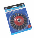 Blue Spot Tools 115mm (4.5") M14 Semi-Flat Twist Knot Wire Wheel Brush