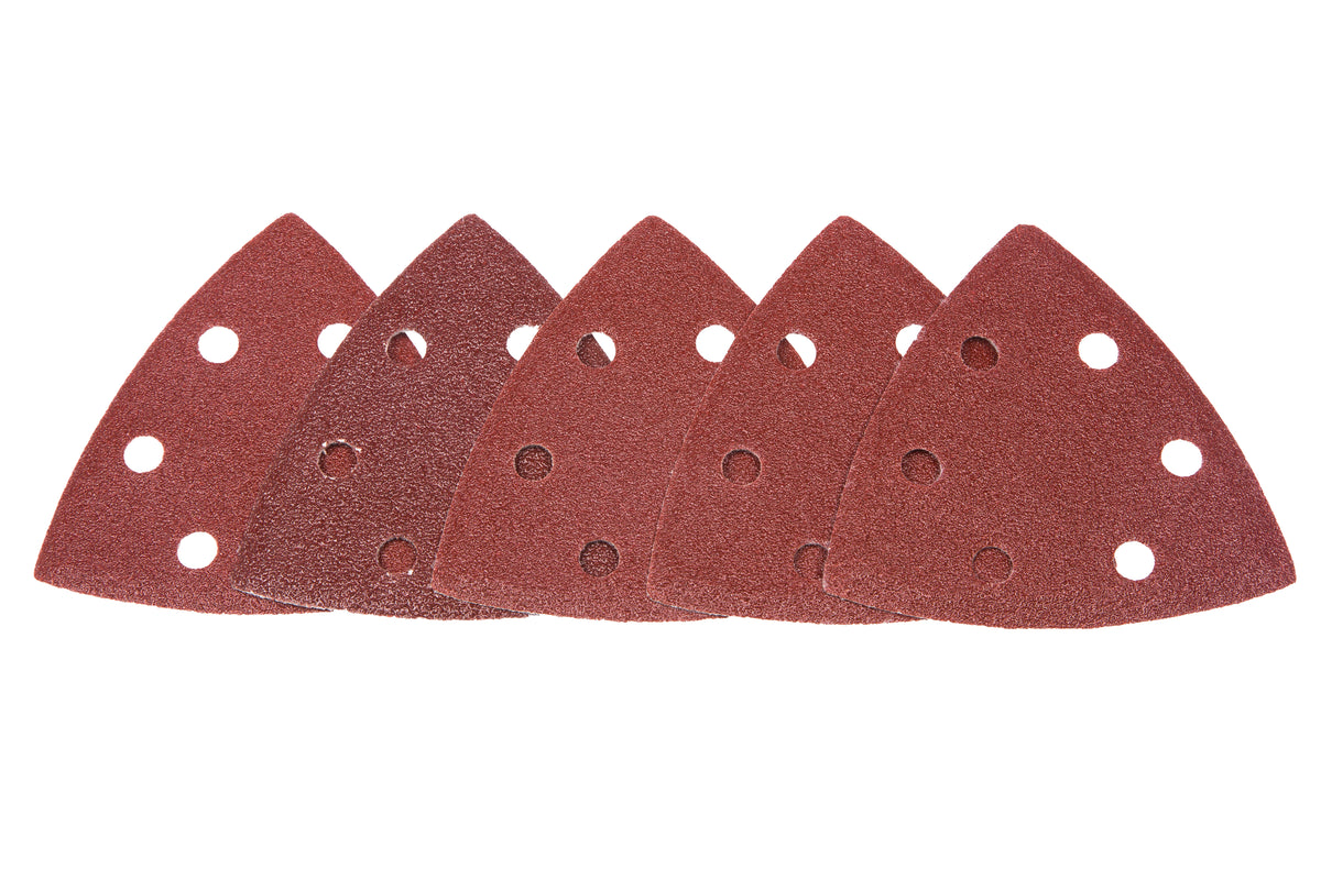 Blue Spot Tools 93mm 5 Pack 60 Grit Delta Sanding Sheets