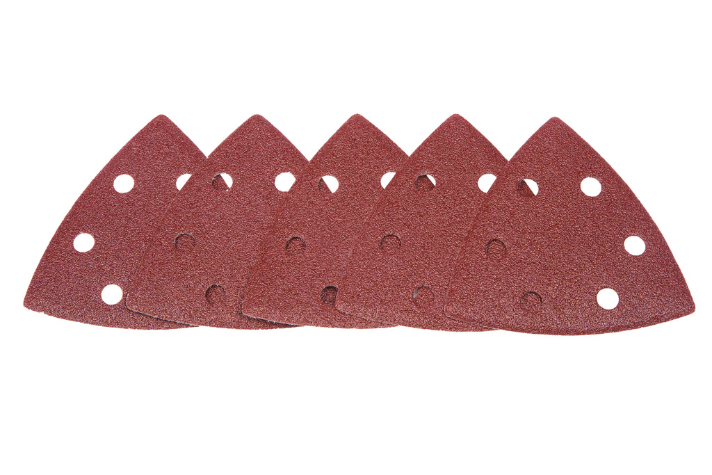 Blue Spot Tools 93mm 5 Pack 120 Grit Delta Sanding Sheets
