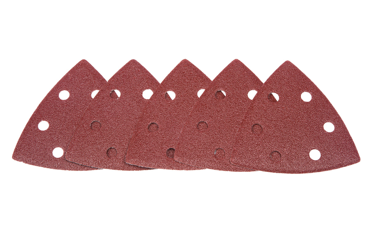 Blue Spot Tools 93mm 5 Pack 120 Grit Delta Sanding Sheets