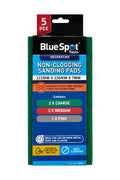 Blue Spot Tools 5 PCE Non-Clogging Sanding Pads (120x 235mm)