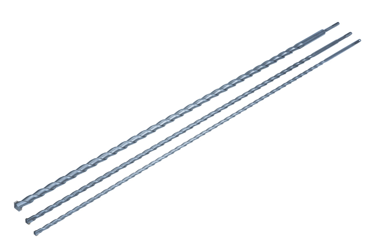Blue Spot Tools 3 PCE 1000mm SDS Plus Drill Bit Set (12, 16, 24mm)
