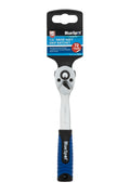 Blue Spot Tools 1/4" Soft Grip Ratchet (72 Teeth)