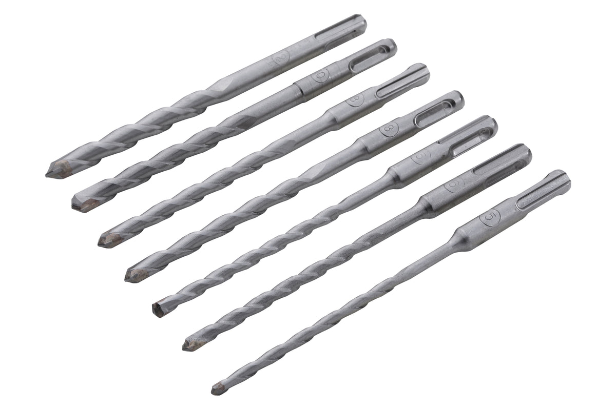 Blue Spot Tools 7 PCE 160mm SDS Plus Drill Bit Set (5-12mm)