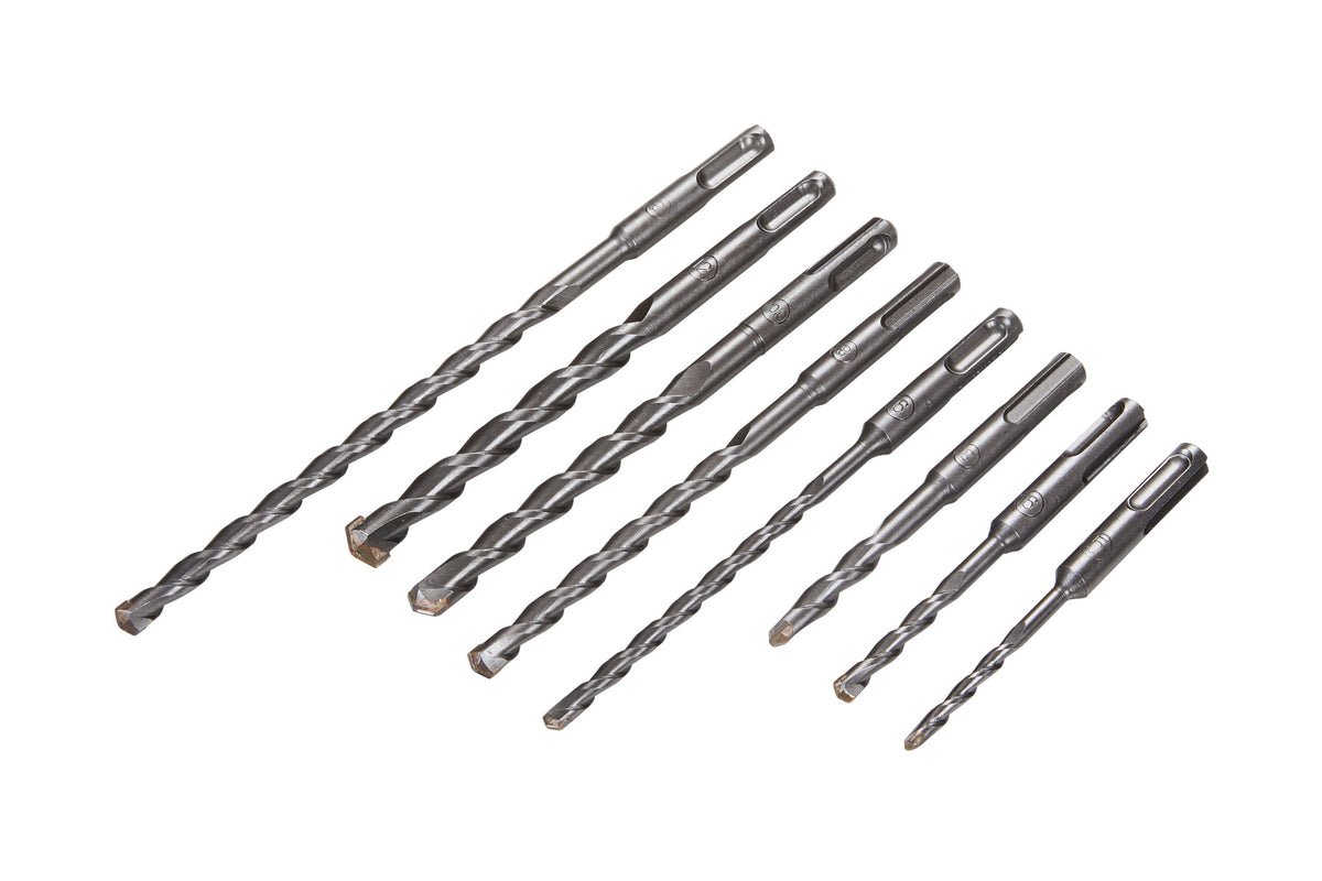 Blue Spot Tools 8 PCE SDS Plus Drill Bit Set (5-12mm)