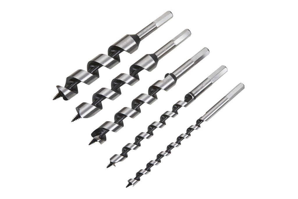 Blue Spot Tools 5 PCE Hex Shank Auger Drill Bit Set (10-25mm)
