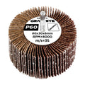 GRAPHITE Flap wheel 80 x 30 x 6 mm, P60 — 58T383