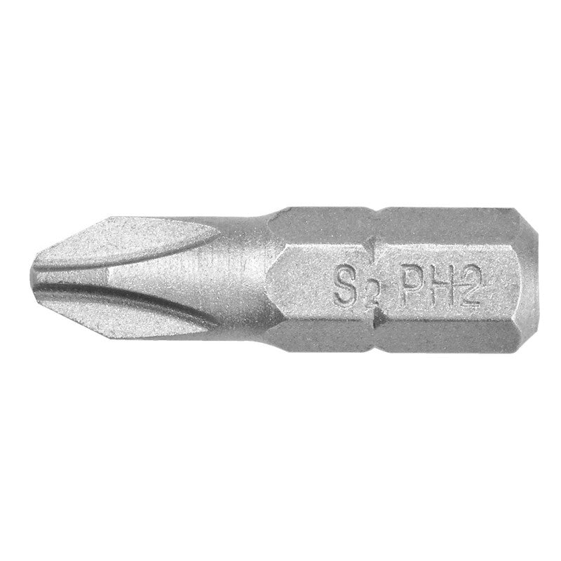 GRAPHITE Screwdriver bits PH2 x 25 mm, 20 pcs — 57H955