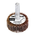 GRAPHITE Flap wheel 30 x 15 x 6 mm, P120 — 58T404