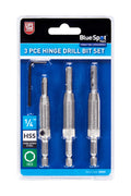 Blue Spot Tools 3 PCE Hinge Drill Bit Set