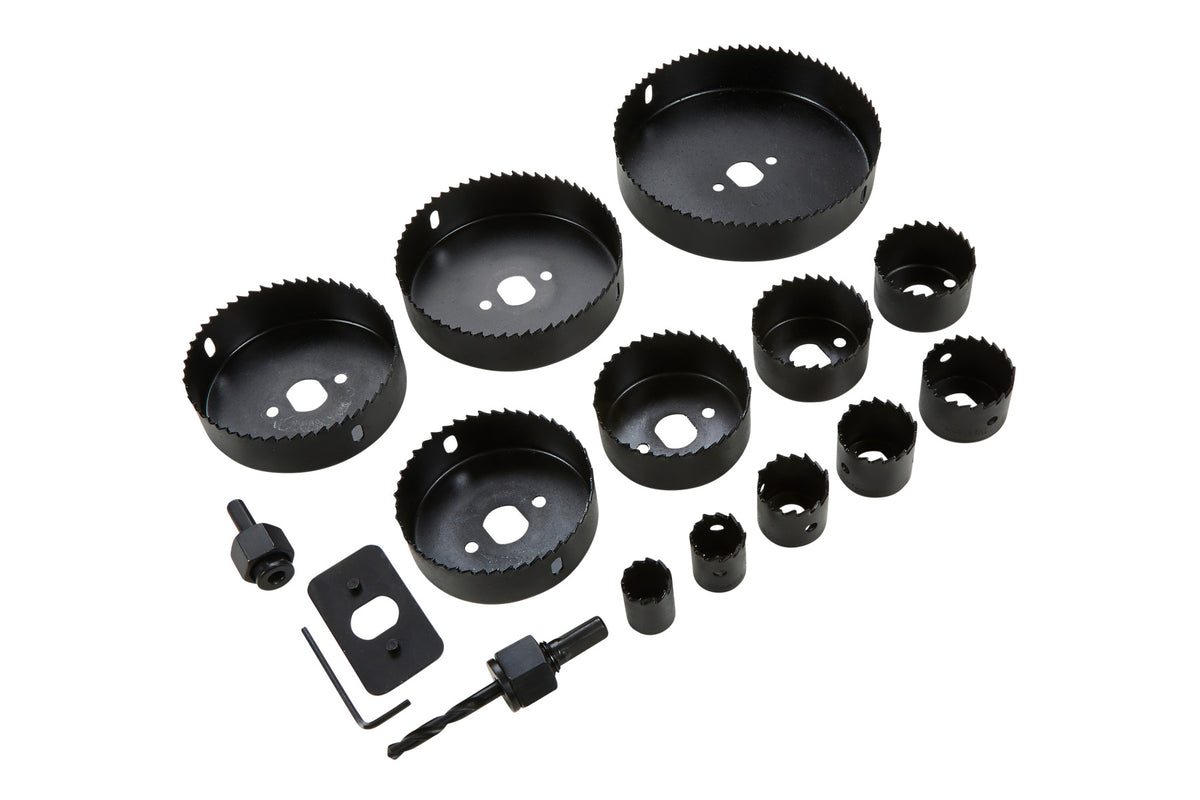 Blue Spot Tools 16 PCE Hole Saw Set (19 - 127mm)
