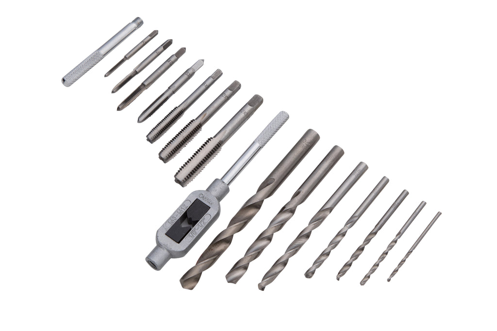 Blue Spot Tools 15 PCE Drill and Tap Set (M3-M12) (2.5-10.2mm)