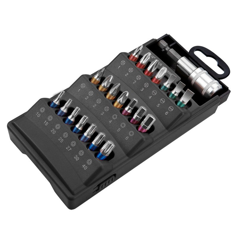 GRAPHITE Screwdriver bits set, 22 pcs — 57H996