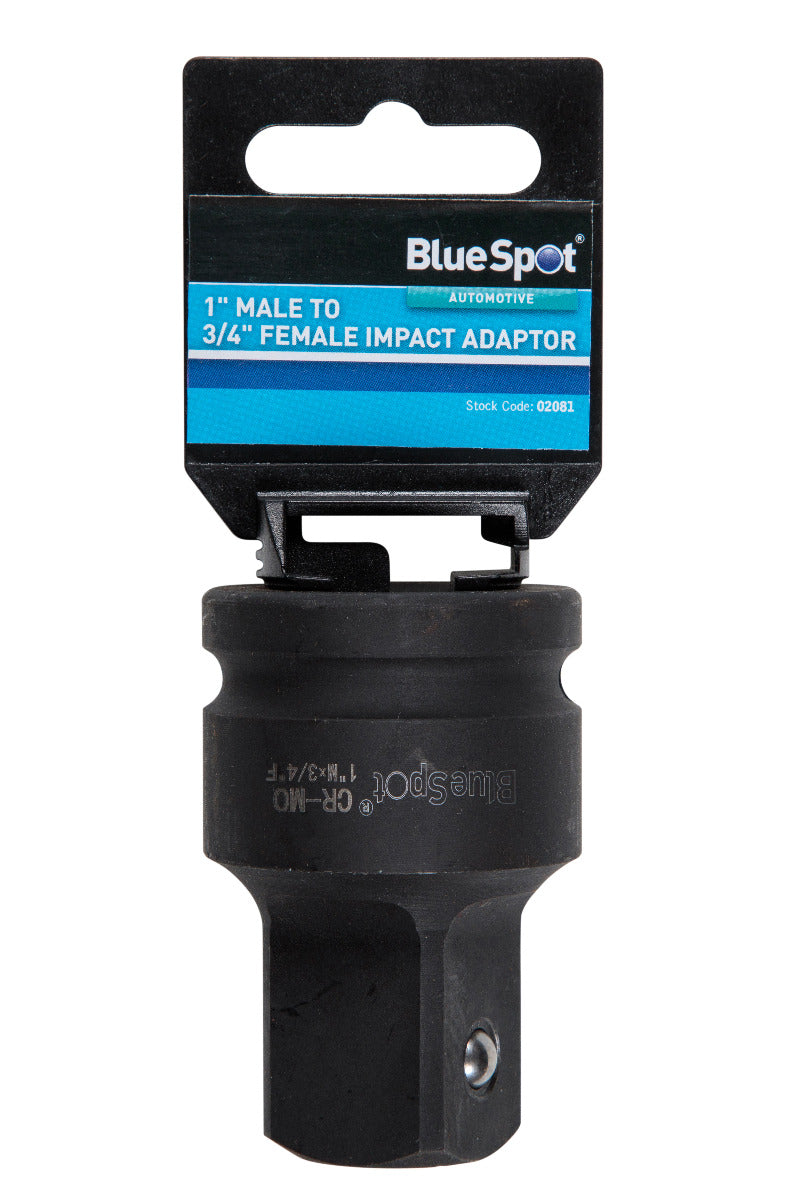 Blue Spot Tools 3/4" Female to 1" Male Impact Adaptor