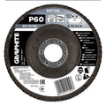 GRAPHITE Zirconia flap wheel 115 x 22.2 mm, P60 — 58T106