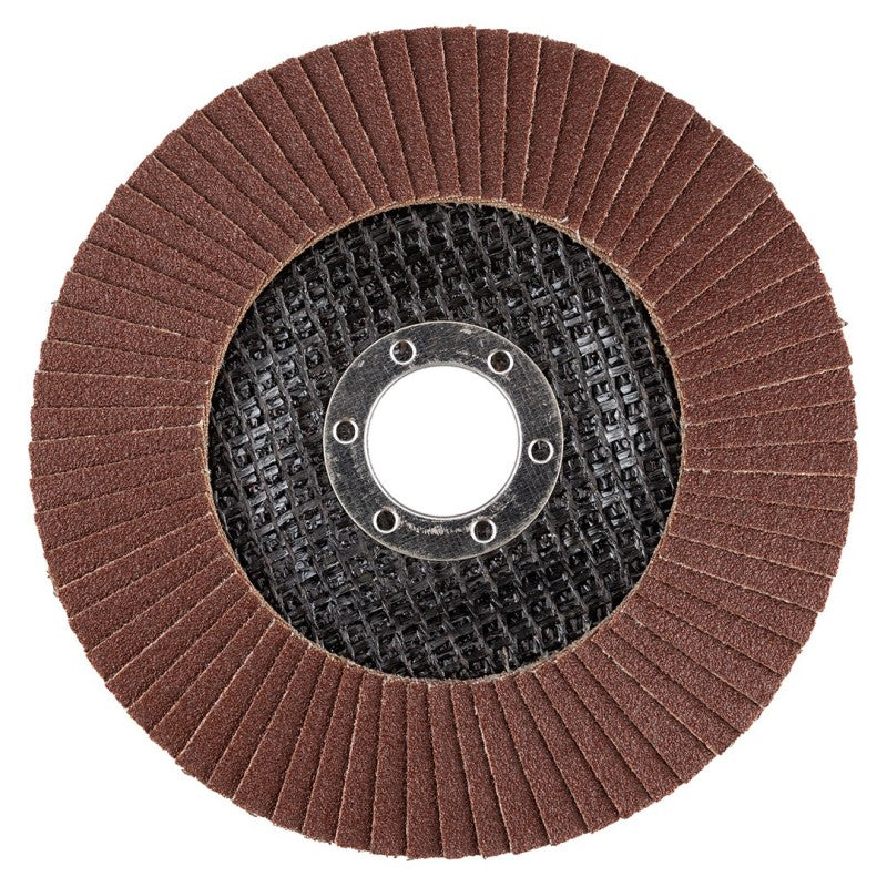 GRAPHITE Flap wheel 125 x 22.2 mm, P120 — 58T124
