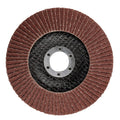 GRAPHITE Flap wheel 125 x 22.2 mm, P80 — 58T122