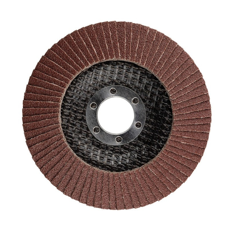 GRAPHITE Flap wheel 115 x 22.2 mm, P100 — 58T128