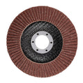 GRAPHITE Flap wheel 115 x 22.2 mm, P80 — 58T127