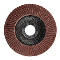 GRAPHITE Flap wheel 115 x 22.2 mm, P60 — 58T126