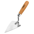 NEO TOOLS Stucco pointing trowel - sharp, 140 x 80 mm, wooden handle — 50-121