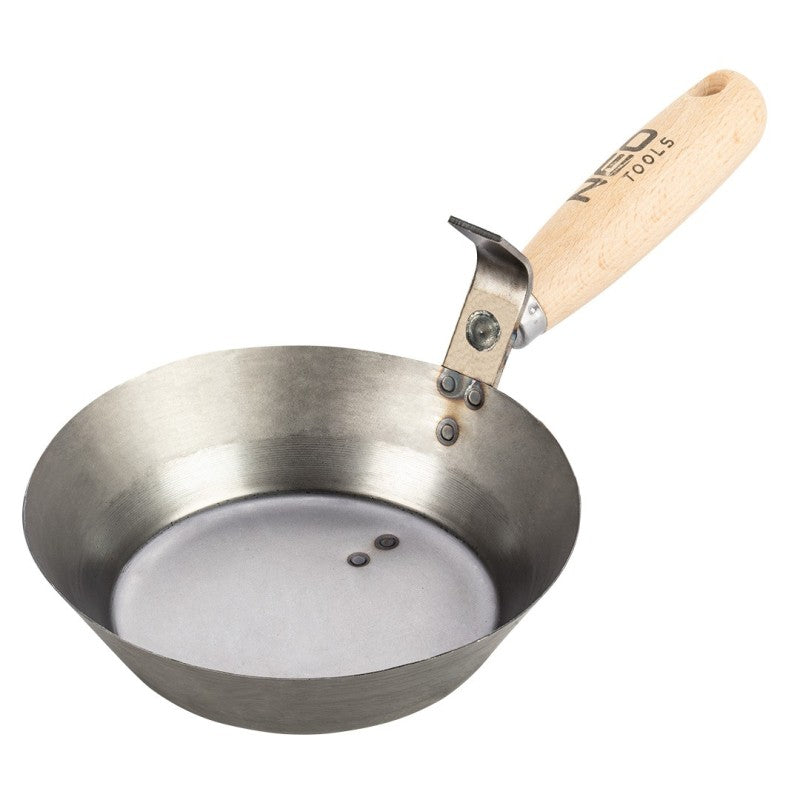 NEO TOOLS Masonry scoop, 170 mm, wooden handle — 50-252