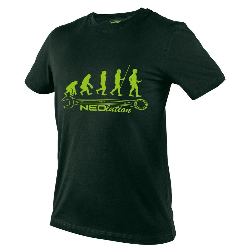 NEO TOOLS Printed T-shirt, NEOlution, size XXL — 81-640-XXL