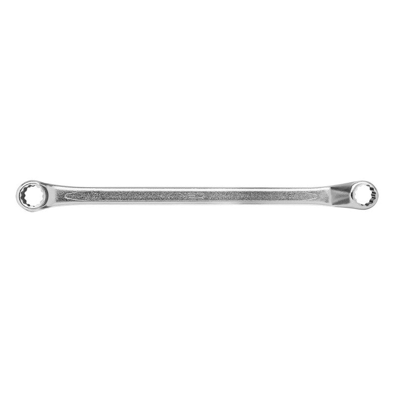 NEO TOOLS Offset ring spanner 8x9mm CrV, DIN 838 — 09-908