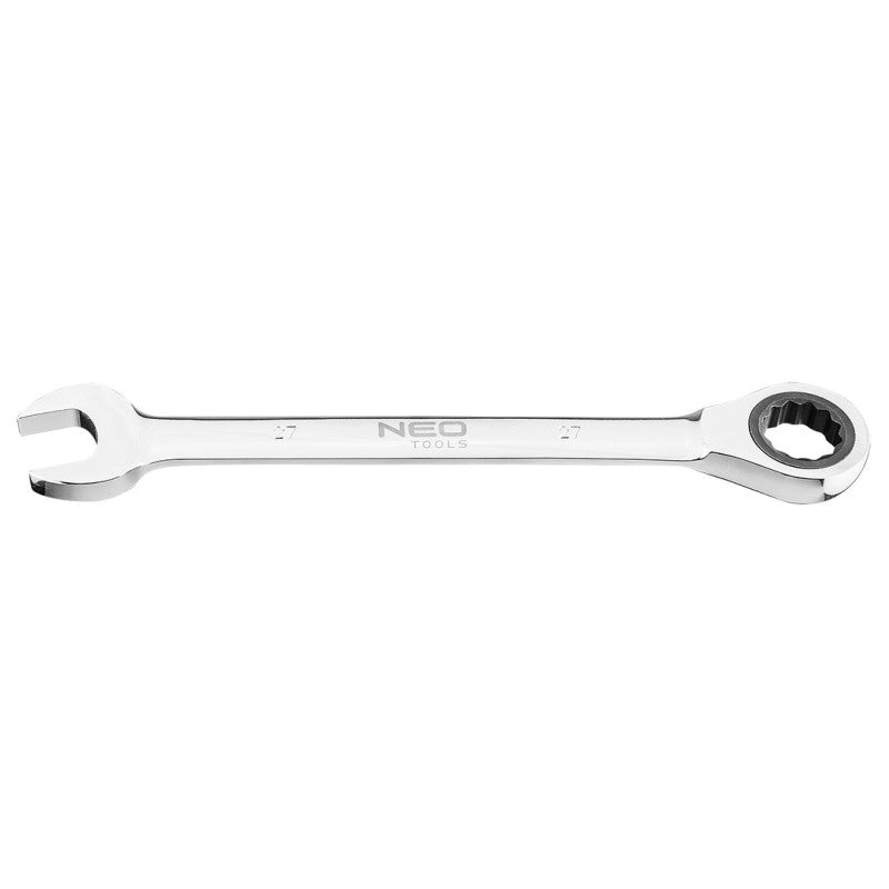NEO TOOLS Combination spanner with ratchet 27 mm — 09-044