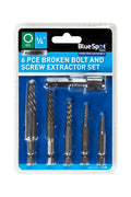 Blue Spot Tools 6PCE Broken Bolt And Screw Extractor Set
