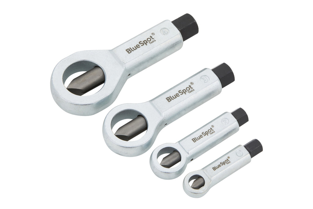 Blue Spot Tools 4 PCE Nut Splitter 9-27mm (3/8" - 1 1/16")