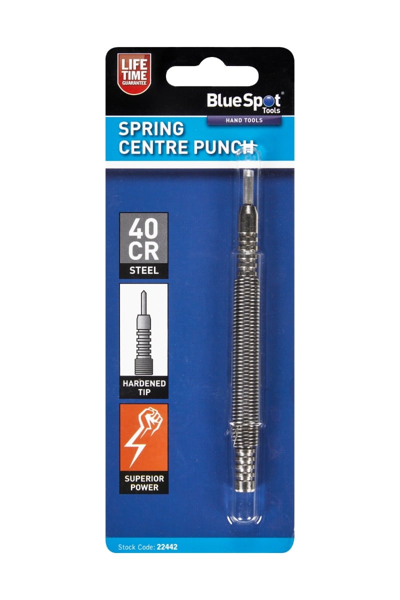 BLUE SPOT TOOLS SPRING CENTRE PUNCH