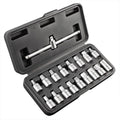 NEO TOOLS Oil drainer 3/8", set 18 pcs — 11-235