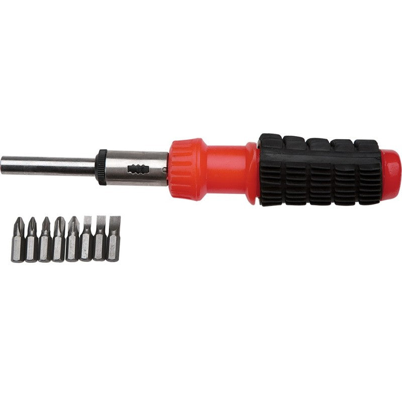 Top Tools Screwdriver bits with holder, set 9 pcs — 39D181
