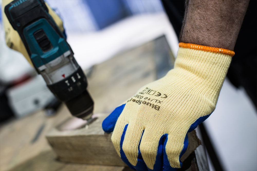 Blue Spot Tools Latex Grip Gloves (XL)