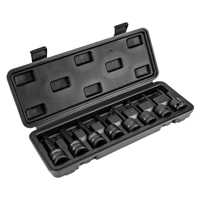 NEO TOOLS Torx impact bits on secket 1/2", set 8 pcs — 08-712