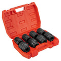 NEO TOOLS Impact socket 3/4", set 8 pcs, sizes: 26, 27, 29, 30, 32, 35, 36, 38 mm — 12-115